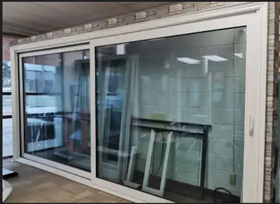 Brand-new aluminum lift-and-slide door, W192” × H96”, View more
