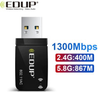 EDUP Dual Band 1300Mbps USB 3.0 Wireless Network Card USB WiFi