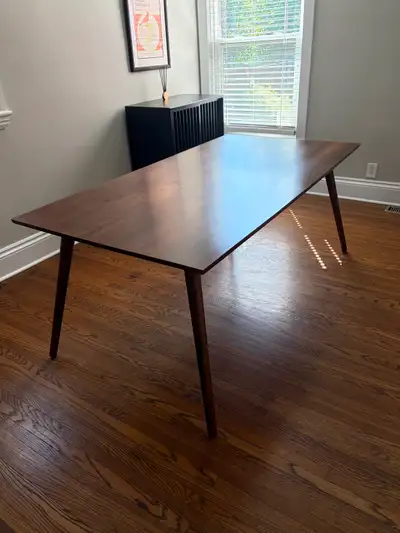 Article Seno 71" Dining Table (Walnut) - VERY GOOD CONDITION, View more