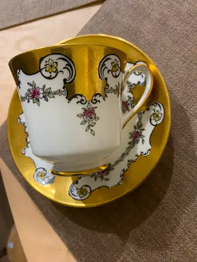 Rare Coalport tea cup and saucer, View more