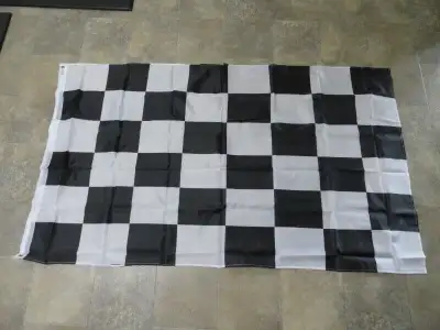 Checkered Flag 5x3, $20.00