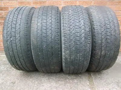 4-255/65R17 GOODYEAR WRANGLER TIRES If listed, they're available, SAVES ASKING if they are available...