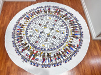 Round Egyptian table cloth 