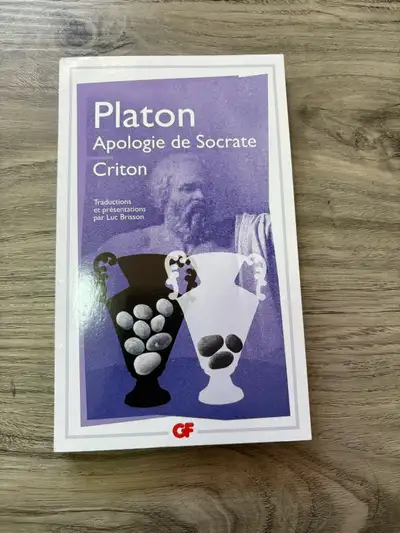 Livre Platon apologue de Socrate criton , View more