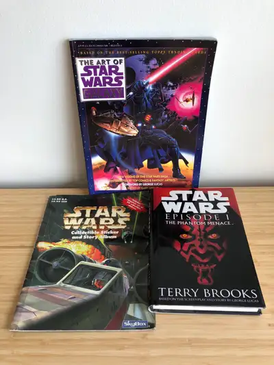 Vintage Collectible Star Wars Books Lot, View more