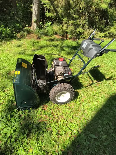26" Yardworks snowblower, View more