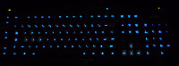 LOGITECH G105 illuminated LED Gaming Keyboard PC computer