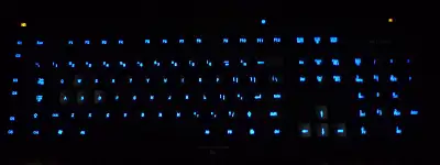 LOGITECH G105 illuminated LED Gaming Keyboard PC computer, View more