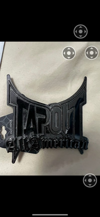 Tapout and Big Red Machine Belt Buckles 