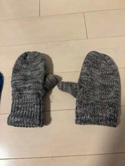 Gants SOURIS MINI lainage et doublé en polar (5-6 ans) , View more