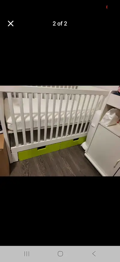 Baby crib / toddler bed, View more
