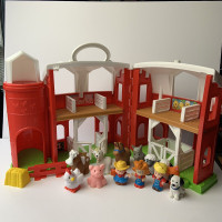 Fisher-Price Little People Animal Sounds Farm with extras 