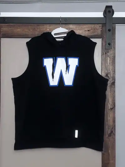 New Era CFL Winnipeg Blue Bombers Sleeveless Hoodie (2XL), View more