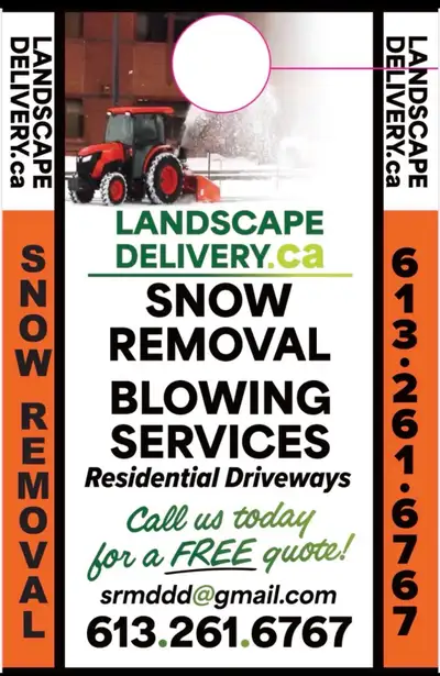 Snow Blowing Services All of Orleans, View more