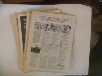 Pile of 5 National Lampoon Mags (all coverless)