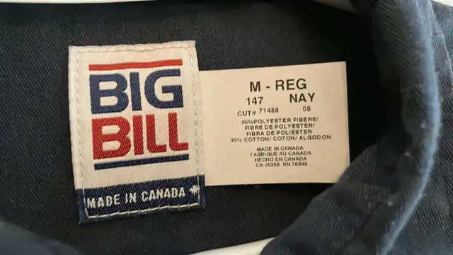 3 chemises BIG BILL in Men's in Victoriaville - Image 4