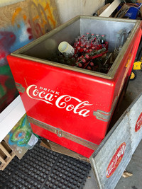 Coca Cola vintage cooler