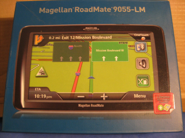 MAGELLAN ROADMATE 9055LM 7" GPS COMPLETE in General Electronics in Calgary - Image 2