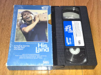 RARE VHS "HIS LAND" A MUSICAL JOURNEY INTO THE SOUL OF A NATION