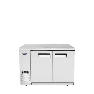 Atosa SBB59GRAUS1 58″ Double Solid Door Back Bar Cooler, View more