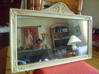 Antique Frame and Mirror