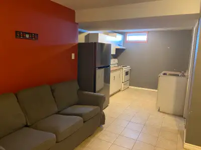 One bedroom plus one den basement apartment for rent in Woodbridge.( highway 7/ Martin grove , close...