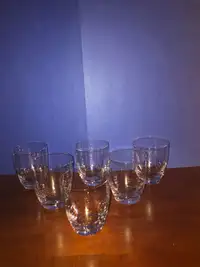 Set of 6. -  9 ounce glasses