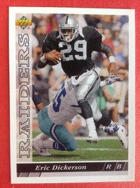 1993 Upper Deck #231 ~ LA Raiders ~ Eric Dickerson ~