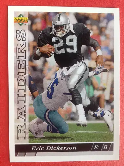 1993 Upper Deck #231 ~ LA Raiders ~ Eric Dickerson ~, View more