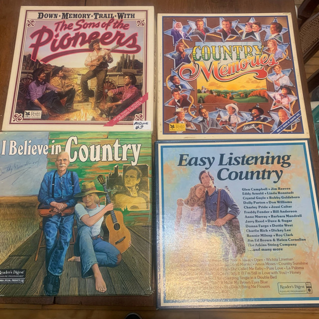 Country music LP records boxed sets x24 in CDs, DVDs & Blu-ray in Norfolk County