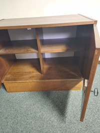 Teak Solid Wood Storage Cabinet