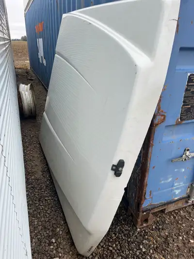 Fits ford 6.5ft box . White $200 Also ford sport trac box cover black $100
