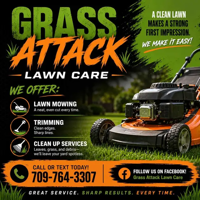 Grass Attack Lawn Care488614369711237120