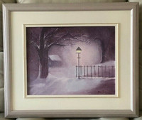 Peinture  hivernal