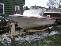 Boats 14 ft. 40 hp johnson & 17 ft. 3.8 V-6  & outboard engines