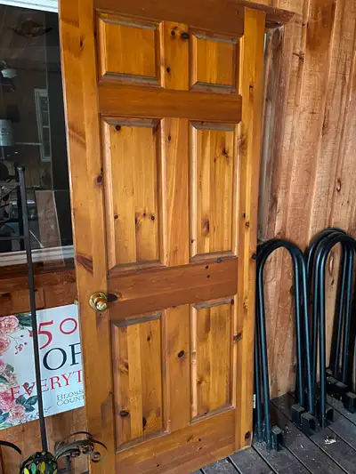 Reduced!!Solid wood doors, View more
