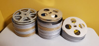 Bobines reel de films 16mm & 35mm Vintage amorce core 16mm
