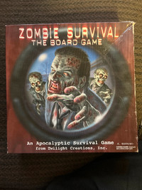 Zombie Survival The Board Game For Sale