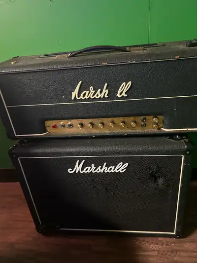 1976 Marshall JMP Mark II  and 2x12 cab, View more