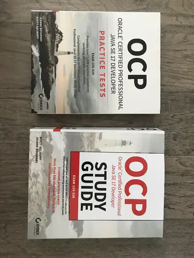 All new Practice Tests. Study Guide like new, no marks/defaces