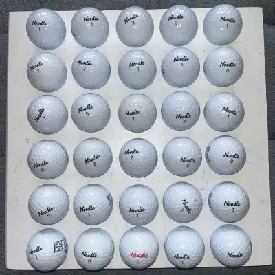 Noodle golf balls 40 pack, View more