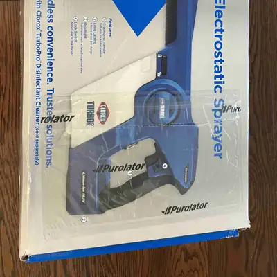Electrostatic Sprayer BNIB (open box), View more