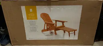 Muskoka Chair w / Ottoman, View more