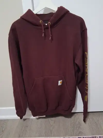Men's Loose Fit Carhartt Hoodie (Port), View more