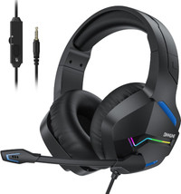 Gaming Headset with Microphone for PC Playstation