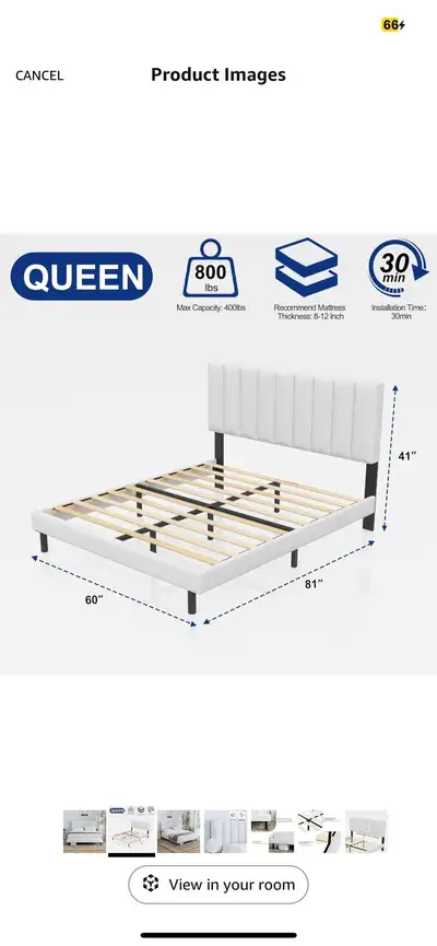 Brand New Platform Frames !! Queen $399 KING $499, View more