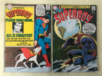 Superboy Comics Silver/Bronze Age 10 comics