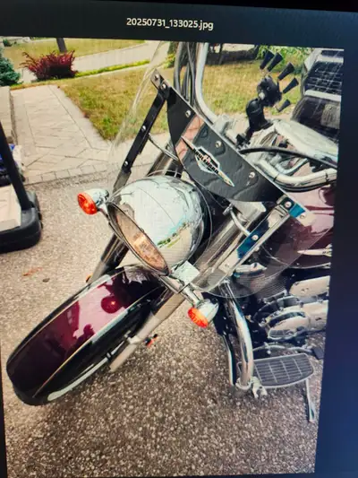 Excellent condition. I am not riding anymore. USB jack. Phone holder. Side bags. Highway pegs. Regul...