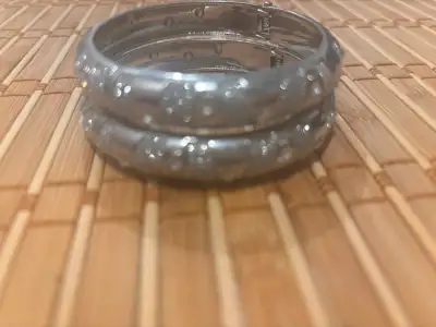 Grey Bracelet- Bracelet Gris, View more