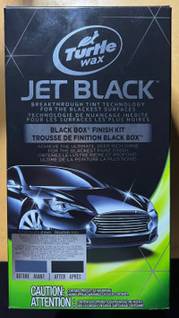 Turtle wax jet black (brand new)